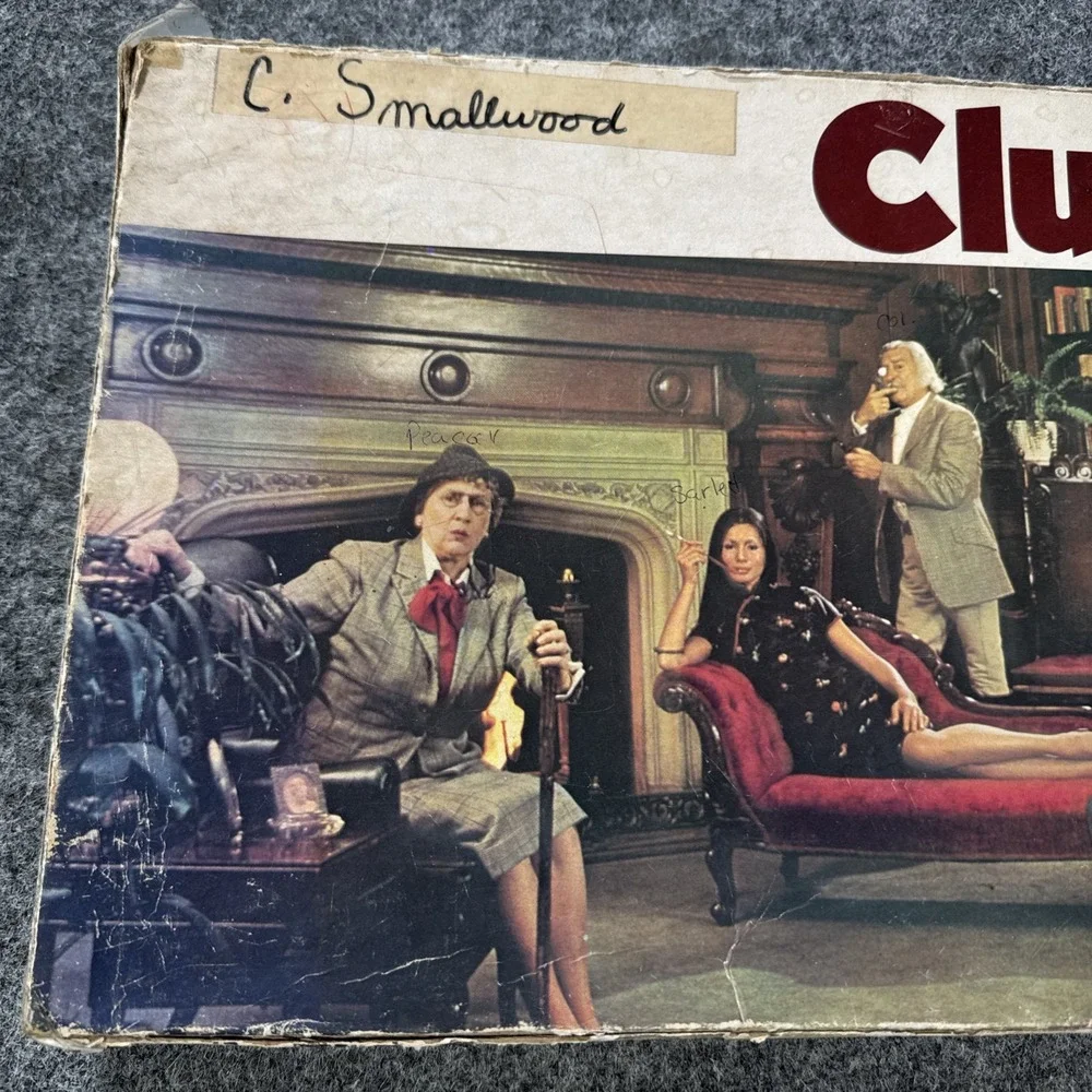 Parker Brothers clue complete